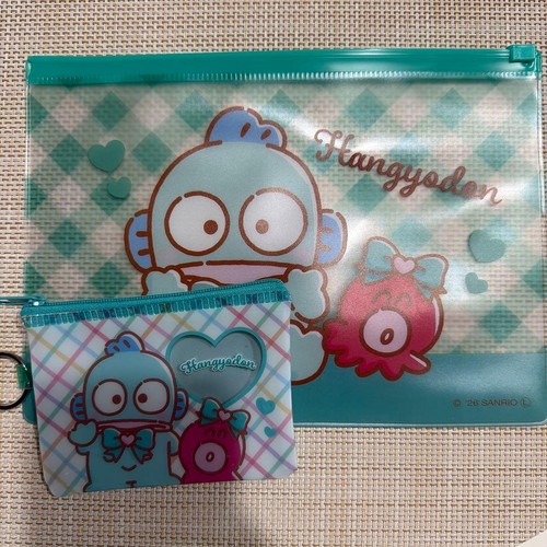 Sanrio hangyodon ring - ring, pouch