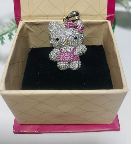 Pink simulated diamond - 2,