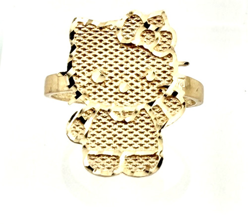 Yellow solid gold hello - solid,
