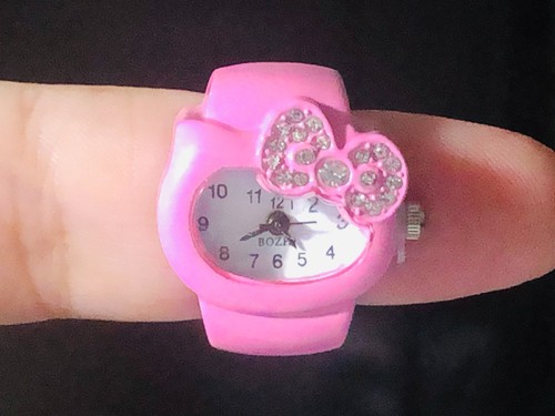 Hello kitty ring watch - kitty,