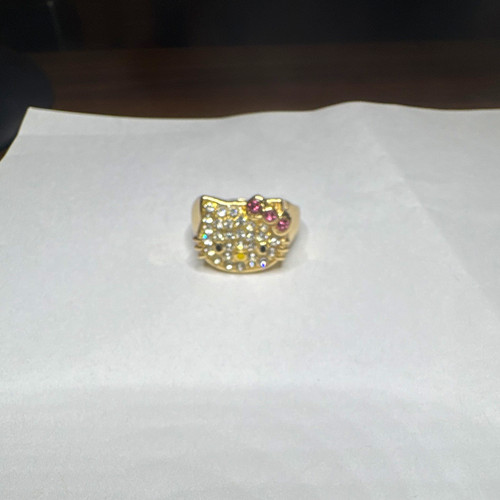 Hello kitty yellow gold tone - hello,