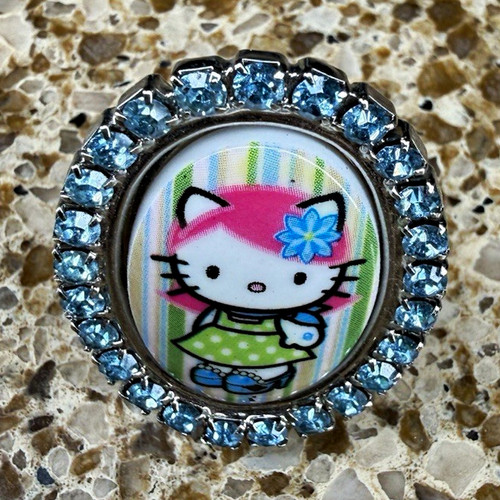 Hello kitty silver - hello, plated